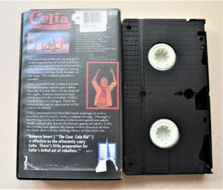 Celia Child Of Terror VHS Tape Movie 1988 Rare Cult Horror In Clamshell - Trylon 2