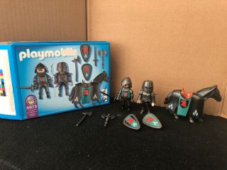Playmobil 4873 Rare Vintage Falcon Knights W/ Box & Instructions