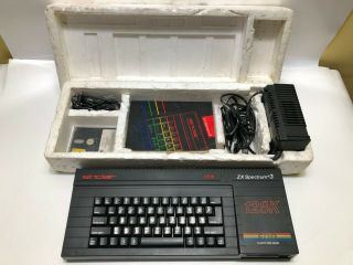 Vintage Sinclair Zx Spectrum,  3 128k Rare Computer System
