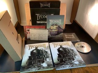 Railroad Tycoon Ii 2 Gold Edition (1999) Big Box Pc Game Rare And Complete Vg