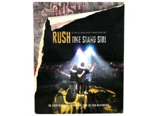 Rush Time Stand Still Dvd 2016 Documentary Neil Pert Alex Geddy Lee Rock Rare