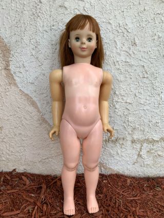 Rare 35 " Vintage Betsy Mccall Playpal Doll 1952 Red Hair Needs Tlc