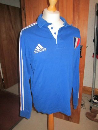 Rare Mens Adidas 2007 Rugby World Cup France Shirt Size Medium