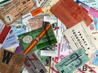 International Football Tickets/entradas - Some Very Rare Choose From List