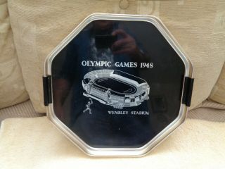 Very Rare 1948 London Olympic Games Wembley Stadium Uk Tray Fine