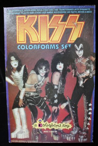 Kiss 1978 Colorforms Set - Aucoin Memorabilia - 100 Complete - Boxed - Rare