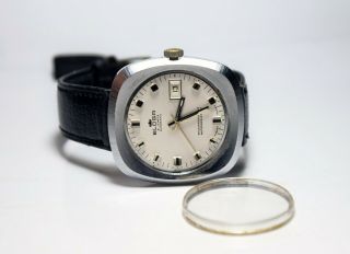 Vintage ELOGA 21 Jewels Automatic Men ' s Watch Swiss Made / parts / repair 2
