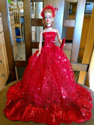 Barbie Fashion Red Sequined Party Dress,  Special Offer