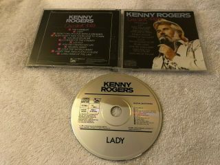 Kenny Rogers Greatest Hits Liberty Cd Made In West Germany Rare Oop