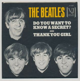 Beatles Rare 1964 U.  S.  Vee Jay 
