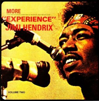 Jimi Hendrix - More Experience Vol.  2 (cd 1994) Rare Japan Import Exc Jick - 89372