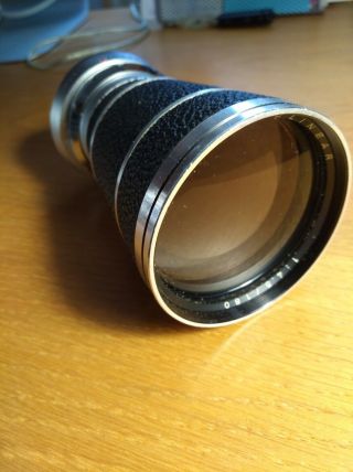 Agfa Color - Telinear 180 Mm F/4 - Very Rare Vintage Lens