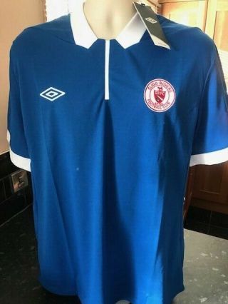 Sligo Rovers 2013 Rare Blue 3rd Shirt Umbro Shirt Showgrounds League Of Ireland