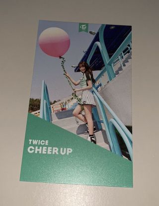 Twice Jihyo Rare Amazon Japan Cheer Up Official Card