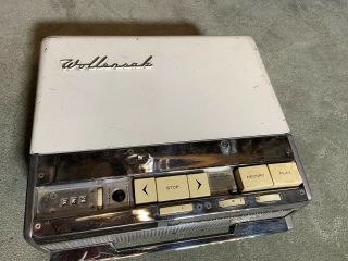 Vintage Wollensak T - 1616 Tube Tape Recorder - Reel - Rare Delux Version -