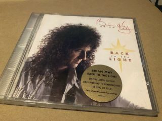 Queen Brian May Back To The Light Limited Gold Pressing Cd Rare