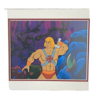 Rare He - Man Masters Of The Universe Filmation Animation Production Cel