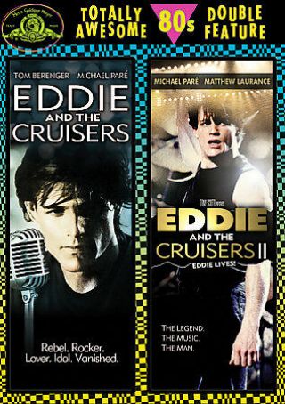 Eddie And The Cruisers 1 And 2 Michael Pare Dvd Rare Like