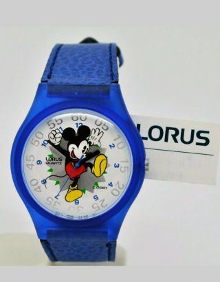 Lorus By Seiko Mickey Mouse Disney Watch Nos Rare Limited Edition Uk Unisex