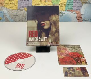 Ships Same Day Taylor Swift Red Limited Edition Cd Book Guitar Picks Rare