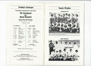 1981 European Cup Final Real Madrid V Liverpool (rare Globe Kicker Issue Usa)