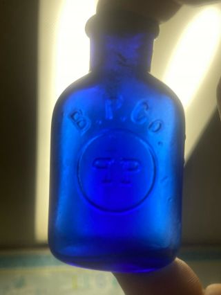 Antique BP Co Stomach Medicine Bottle 1880’s 2