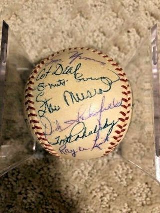 Rare 1954 St.  Louis Cardinals Team Signed Baseball Stan Musial