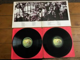 The Beatles - 1962 - 1966 Red Album Rare Irish Pressing,  Black Apple Label Not Red