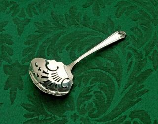 King Albert By Whiting Sterling Silver Bon Bon,  Or Nut Spoon 4.  25 "
