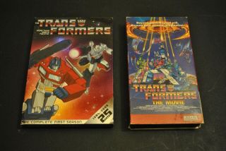 Transformers: The Movie (vhs,  1991) Avid Rare,  Transformers Season 1 Dvd