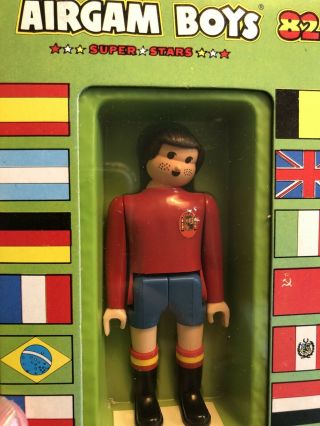 Rare: Airgam Boys: Spain 82 World Cup Footballer.  Still Boxed Espana 82