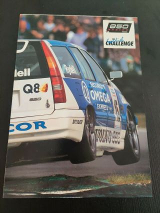 Volvo 850 Racing Collectable Poster And Brochures Bundle Rare