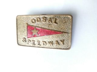 Very Rare 1930/40s Odsal Speedway Fattorini & Son Badge.