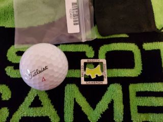 Rare Scotty Cameron Masters Lime Scotty Dog Alignment Tool Ball Marker