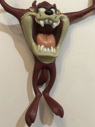 Vintage 1993 Warner Bros.  Looney Tunes Taz Tasmanian Devil PVC Figure Toy RARE 3