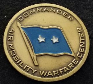 Rare 2 Star General Amwc Air Mobility Warfare Center Us Air Force Challenge Coin