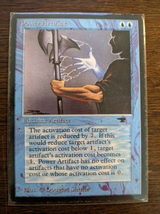 Power Artifact - Mp - Antiquities - Mtg Magic The Gathering - Reserved List