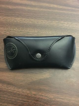 Vintage Bausch & Lomb Ray - Ban Sun Glasses Case Only - Made In Usa Black