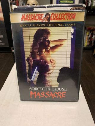 Sorority House Massacre (dvd,  1986) Like Oop Horror Rare Very Htf