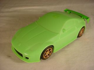 Rare Scalextric Pre Production Prototype Nissan 350z Green Plastic Test Sample.