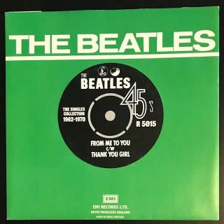 The Beatles - Misprinted Labels - From Me To You - 7 " Single - Very Rare - Vg,