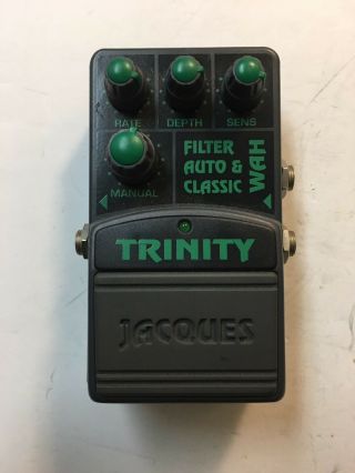 Jacques Trinity V1 Filter Auto Classic Wah Rare Vintage Guitar Effect Pedal