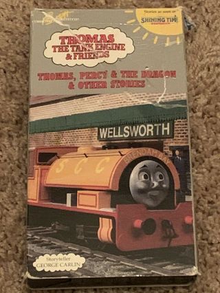 Thomas The Tank Engine & Friends Vhs Percy And Dragon Time Life Vhs Rare 1994