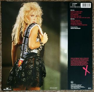 Lita Ford - Lita 1988 RARE 1st Pressing inc fold - out poster,  picture sleeve 2