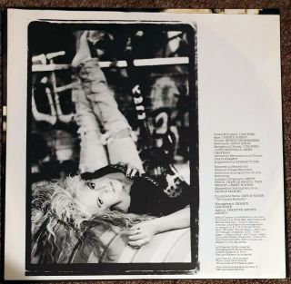 Lita Ford - Lita 1988 RARE 1st Pressing inc fold - out poster,  picture sleeve 3