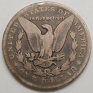 1893 - CC Morgan Silver Dollar Rare Date 2
