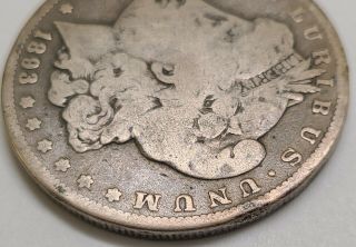 1893 - CC Morgan Silver Dollar Rare Date 3