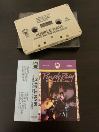 Prince And The Revolution - Purple Rain (rare Saudi Cassette Tape) Imd 5629