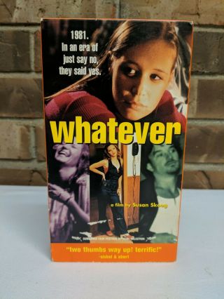Whatever (vhs,  1998) Rare -