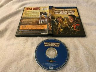 Harley Davidson & The Marlboro Man (1991) Dvd Movie Rare Don Johnson